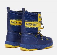 Moon Boot JR Boy Biker, 003 blue/yellow