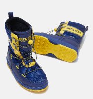 Moon Boot JR Boy Biker, 003 blue/yellow