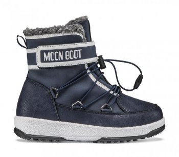 Moon Boot JR Boy Boot, 003 blue navy/white