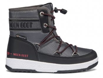 Moon Boot JR Boy Mid, 002 black/castlerock