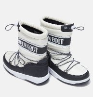 Moon Boot JR Boy Sport, 002 black/white