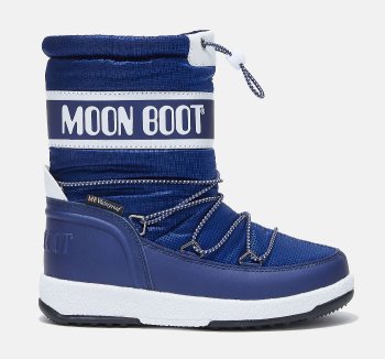 Moon Boot JR Boy Sport, 003 blue navy/white