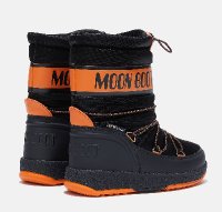 Moon Boot JR Boy Sport, 001 black/orange