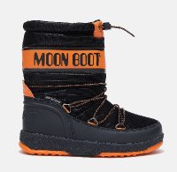 Moon Boot JR Boy Sport, 001 black/orange