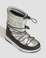 Moon Boot JR Girl Boot Met, 003 silver