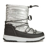 Moon Boot JR Girl Boot Met, 003 silver