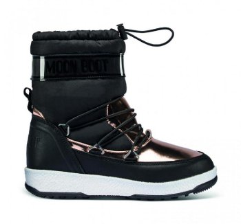 Moon Boot JR Girl Soft, 001 black/copper