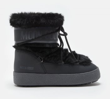 Moon Boot Jtrack Faux Fur, 001 black