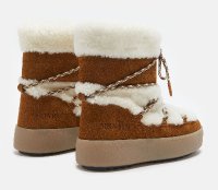 Moon Boot Jtrack Tube Shearling, 001 whisky/off white