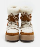 Moon Boot Jtrack Tube Shearling, 001 whisky/off white