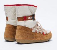 Moon Boot Loop Suede, 001 cognac/sand/red