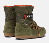 Moon Boot Loop Suede, 002 army green/orange