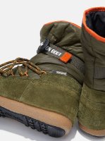 Moon Boot Loop Suede, 002 army green/orange