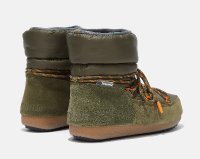 Moon Boot Low Suede Nylon, 002 army green