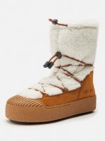 Moon Boot Ltrack Polar Shearling, 001 whisky/off white