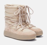 Moon Boot Ltrack Suede Nylon, 001 cipria