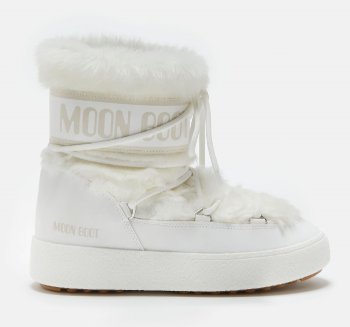 Moon Boot Ltrack Tube Faux Fur, 002 white