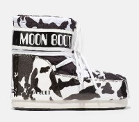 Moon Boot Mars Cow Printed, 001 white/black