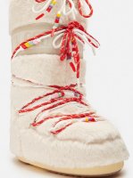 Moon Boot MB Icon Faux Fur Beads, L002 cream