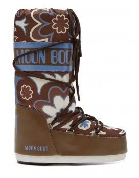 Moon Boot MB Icon Flower, MH07 brown/elephant grey