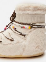 Moon Boot MB Icon Low Faux Fur Beads, L002 cream