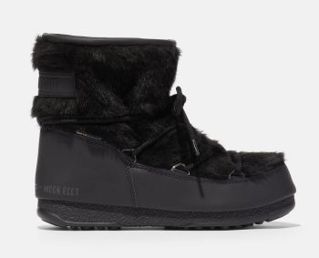 Moon Boot Monaco Low Fur, 001 black