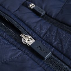 Pánská bunda Swix Dynamic Hybrid Insulated Jacket Lake Blue/Dark Navy