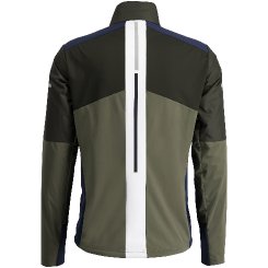 Pánská bunda Swix Dynamic Hybrid Insulated Jacket Olive/Dark olive