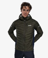 Pánská bunda Swix Dynamic Insulated JacketDark Olive/ Dark Navy