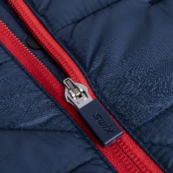 Pánská bunda Swix Infinity Hybrid Insulated Jacket Lake Blue/Dark Navy