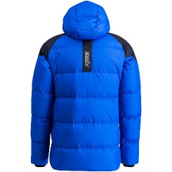 Pánská péřová bunda Swix Focus Down Jacket Active Blue/Dark Navy