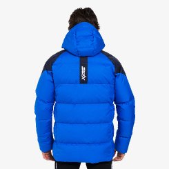 Pánská péřová bunda Swix Focus Down Jacket Active Blue/Dark Navy