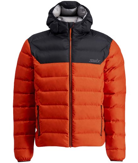 Pánská péřová bunda Swix Infinity Down Jacket Magma/Black