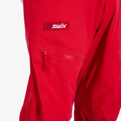 Pánské kalhoty Swix Surmount Shell Bib Swix Red