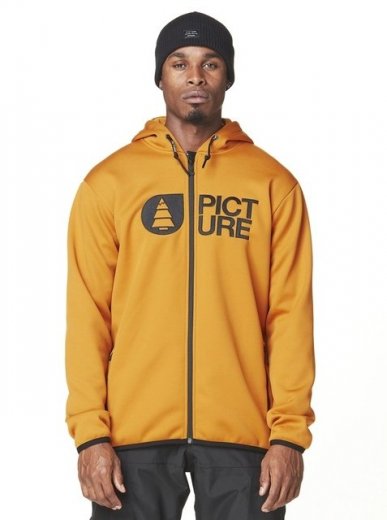 Picture Park Zip Tech Hoodie Honey