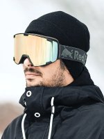 Red Bull Spect PARK-001, matt black frame/dark anthracite headband, lens: yellow snow CAT2