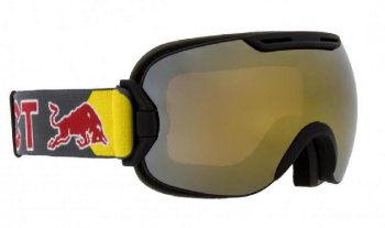 Red Bull Spect SLOPE-001, matt black frame/grey headband, lens: gold snow CAT3