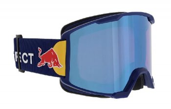 Red Bull Spect SOLO-001, matt dark blue, brown with blue mirror, CAT3, HIGH CONTRAST