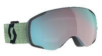 Scott Vapor soft green-black / enhancer aqua chrome