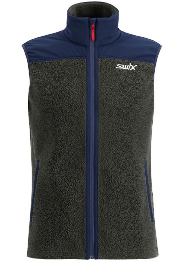 Swix Blizzard pánská vesta Dark Olive