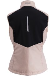 Swix Pace Insulated dámská vesta Peach Whip