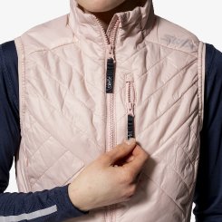 Swix Pace Insulated dámská vesta Peach Whip